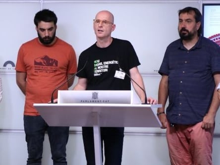 Xavier Amat en una compareixença al Parlament.