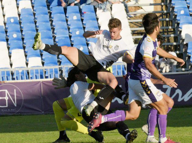 Jugada en la que Gabri establece el 1-1 en el marcador