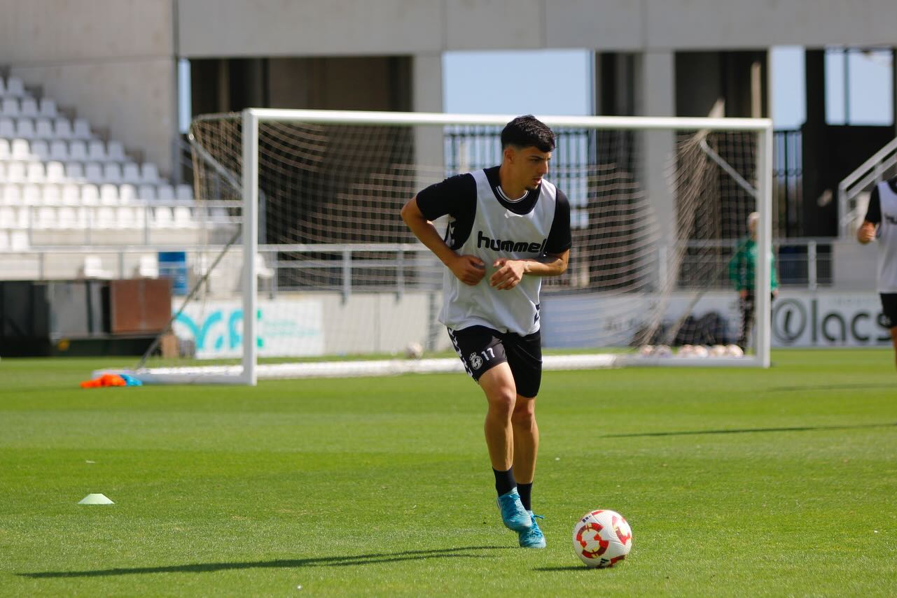 Un entreno de la Balona