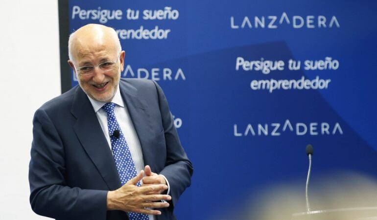 Juan Roig en Lanzadera, la aceleradora de empresas impulsada por él mismo con capital privado