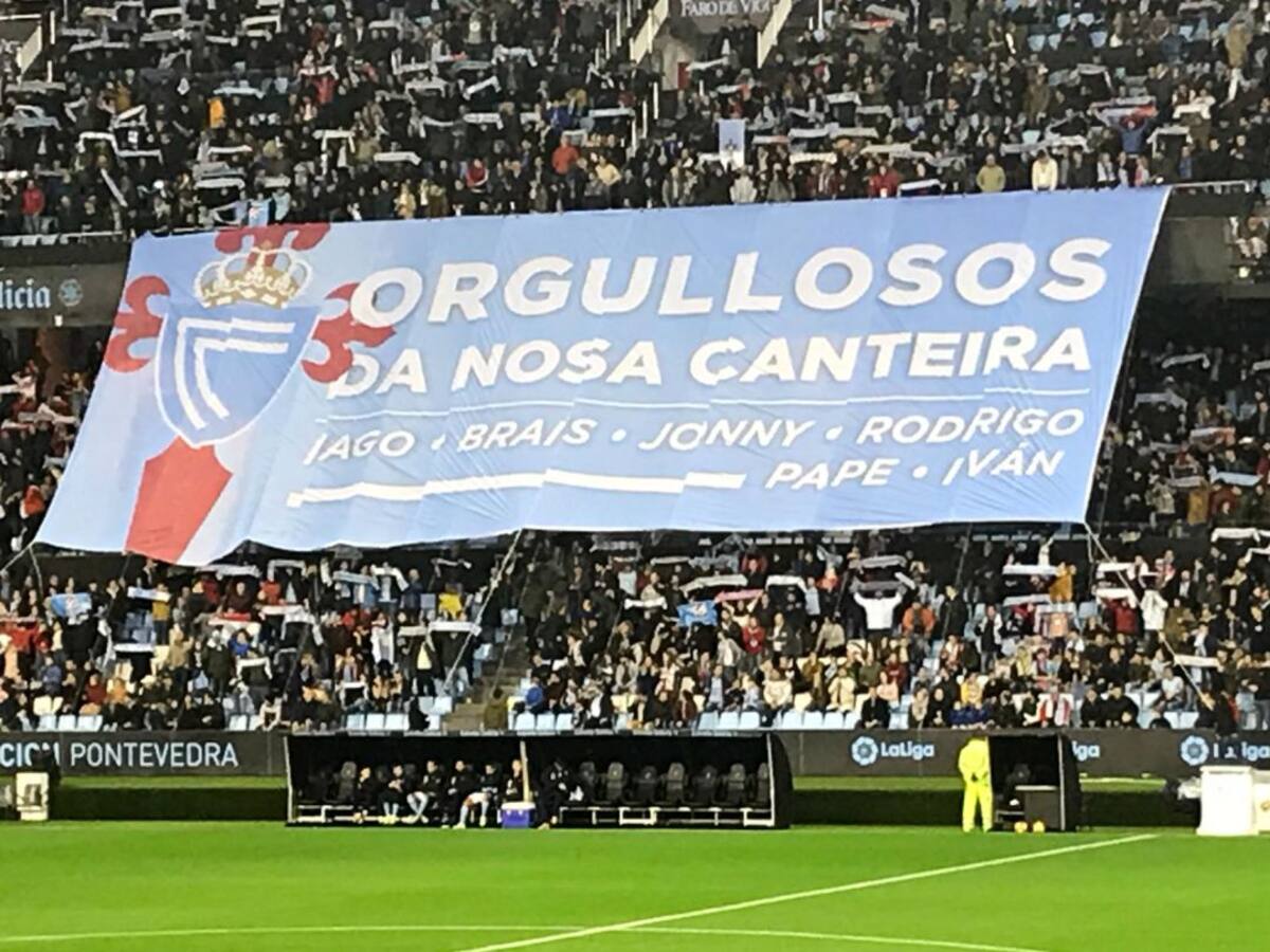 El Celta presume de cantera