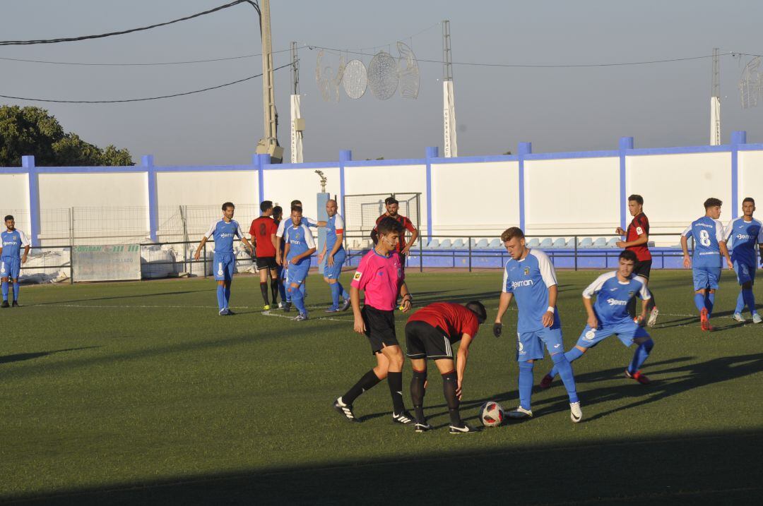 Imagen del partido que el Guada disputó ante el Gerena