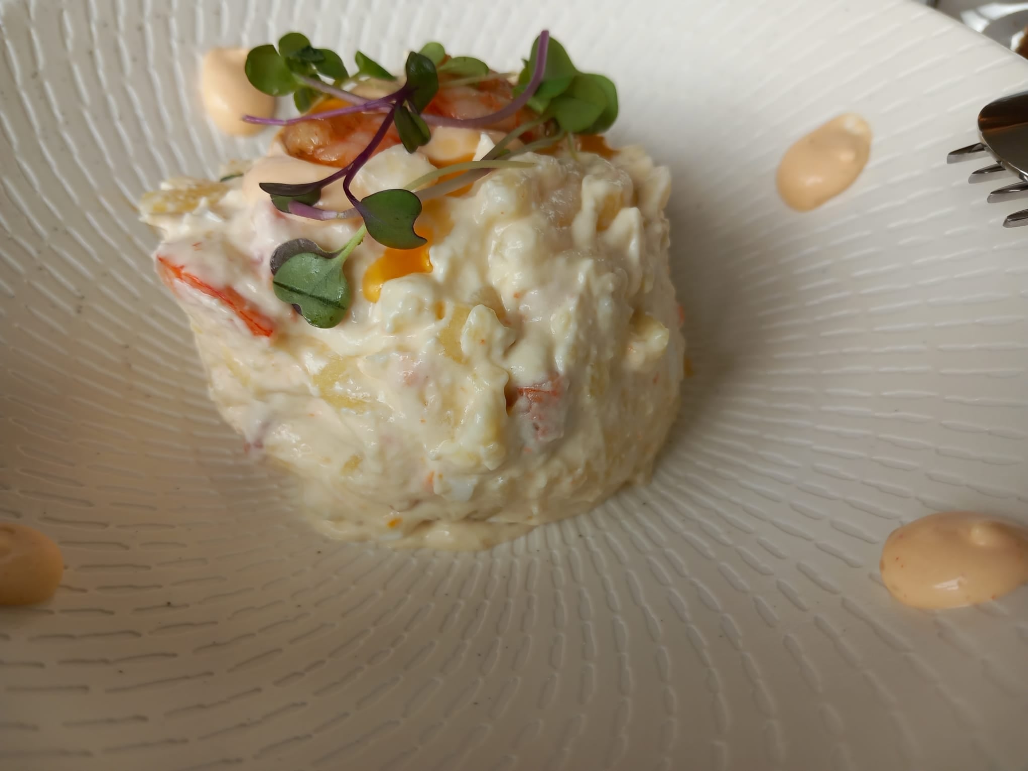 Ensaladilla de gambas