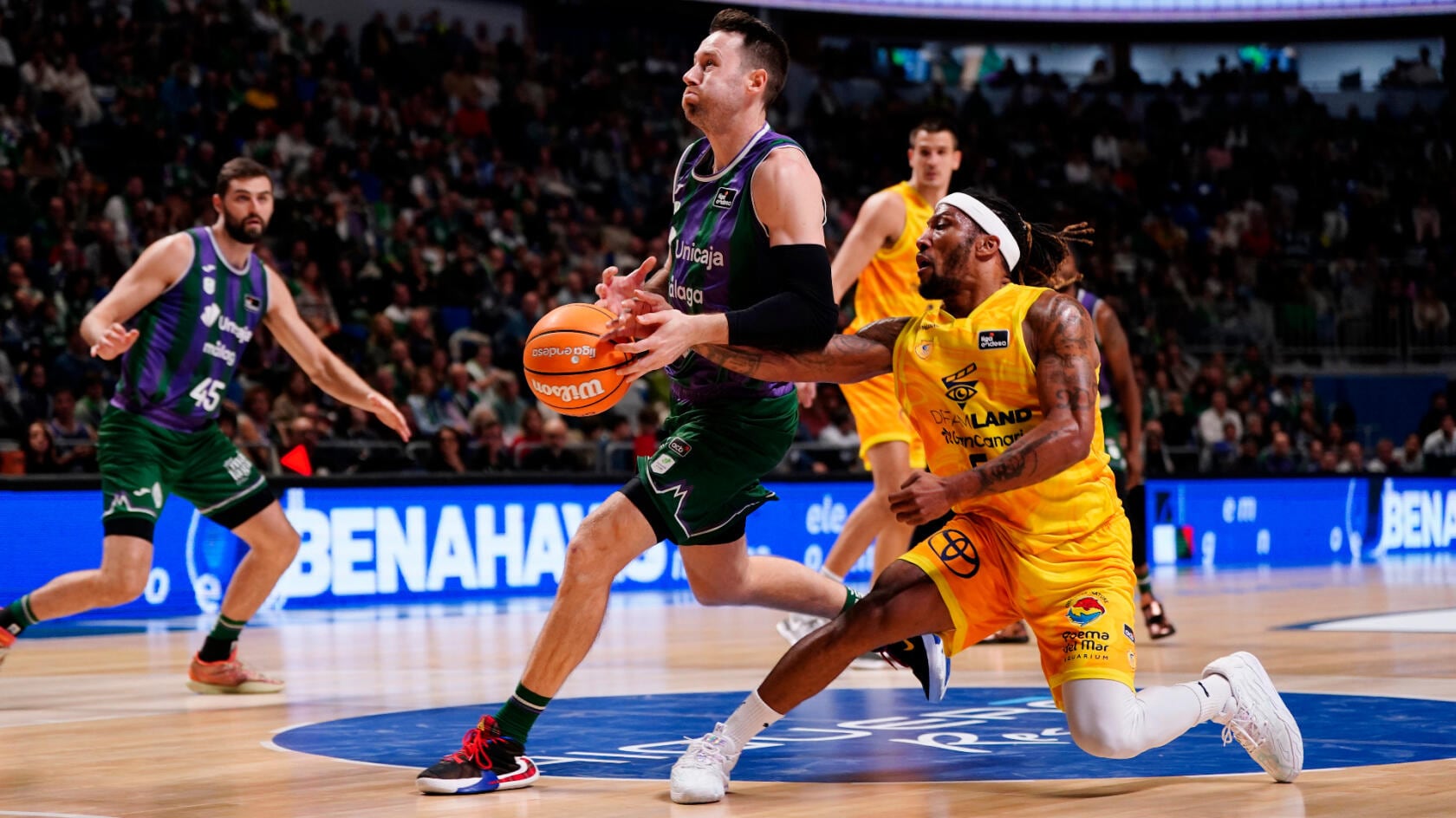 El Unicaja perdió ante el Dreamland Gran Canaria en el Martín Carpena