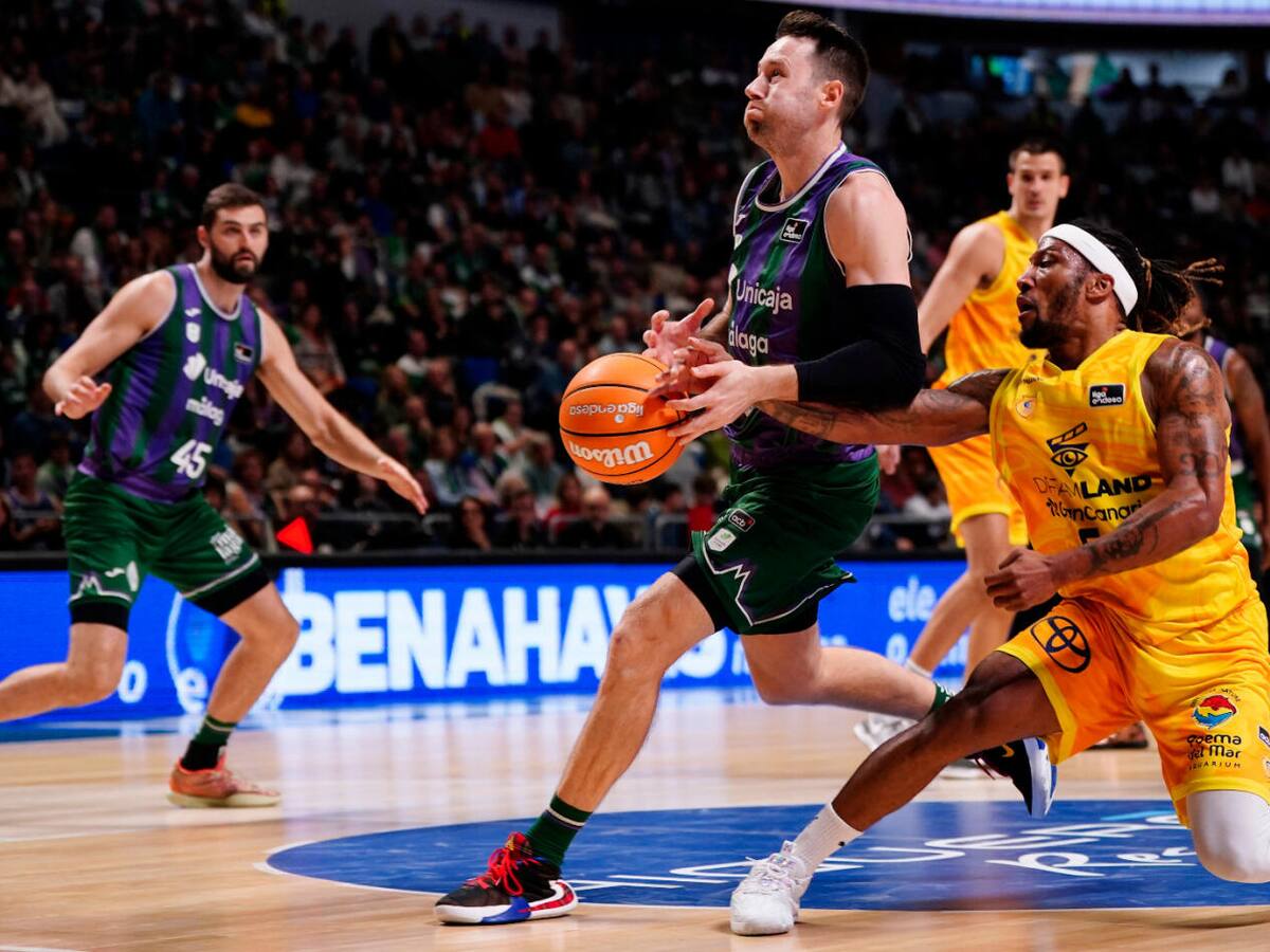 El Unicaja se rinde ante el acierto del Dreamland Gran Canaria (88-94)