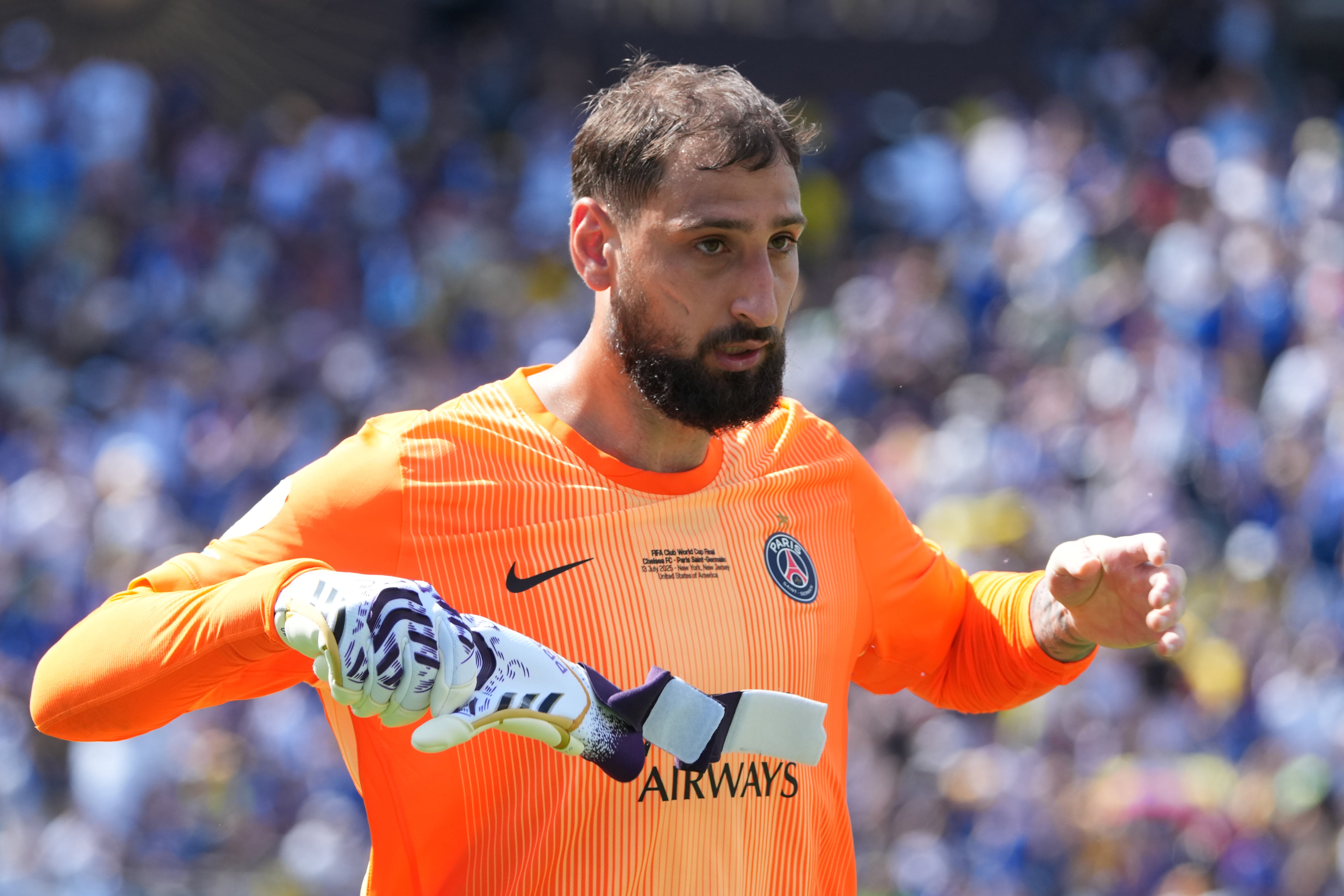 Gianluigi Donnarumma, durante el Mundial de Clubes. (Etsuo Hara/Getty Images)