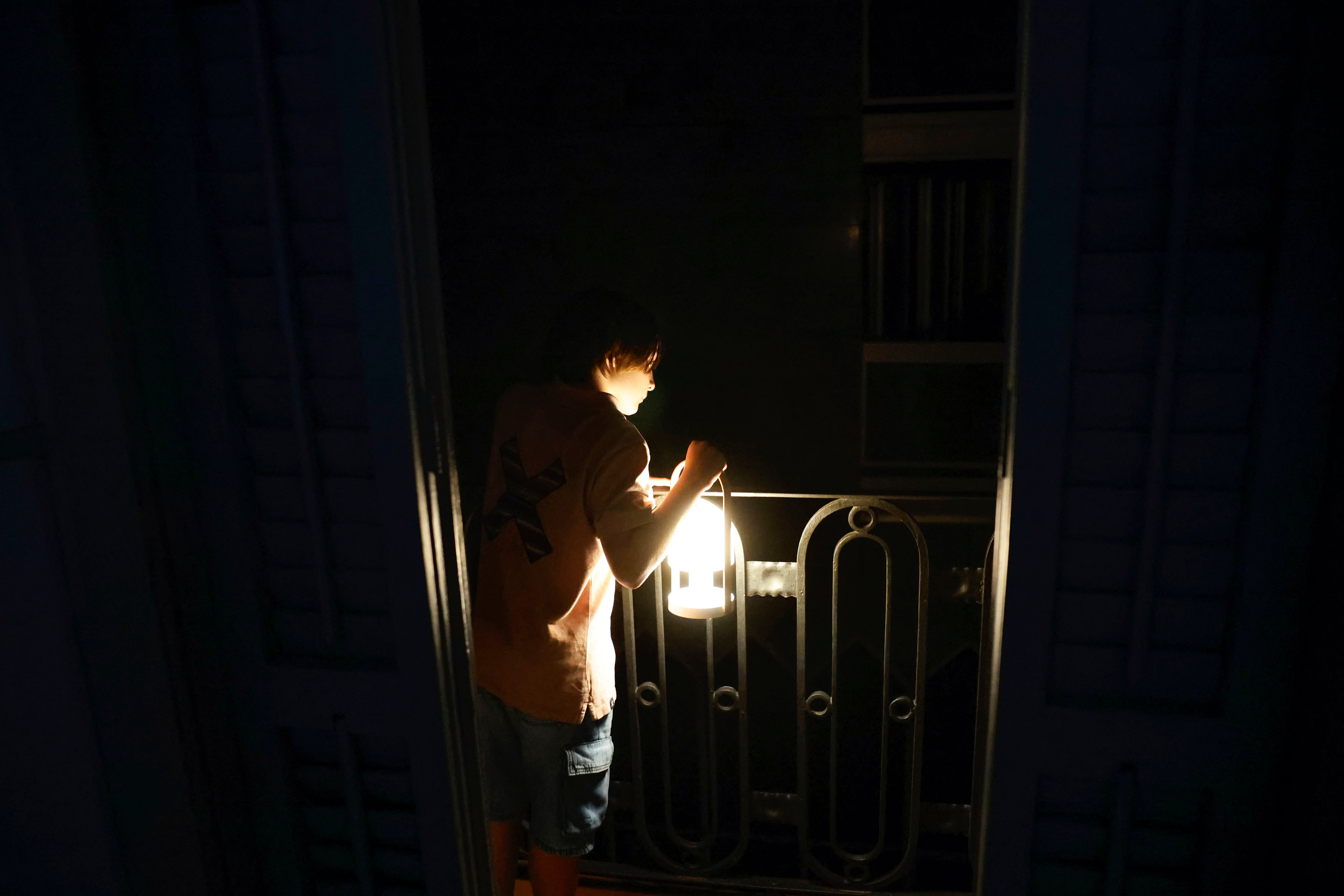 Imagen del gran apagón en Barcelona / EFE