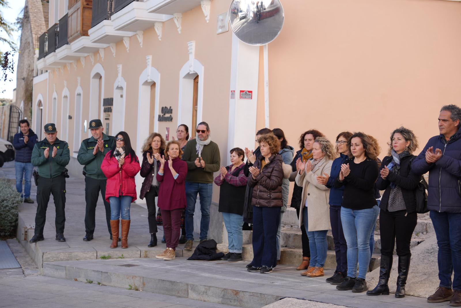 Minuto de silencio en Vila