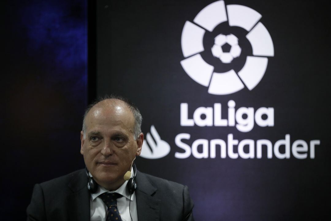 Javier Tebas, presidente de LaLiga. 