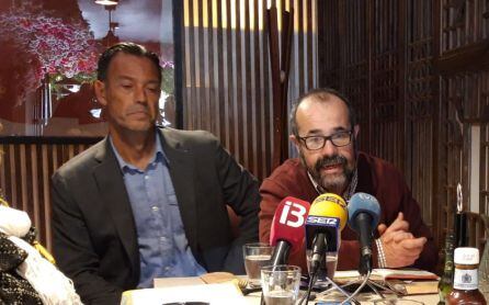 Ramón Carreras y José Puga, en rueda de prensa