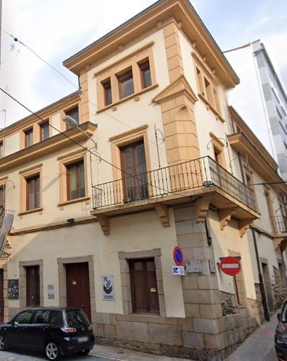 Edificio de la antigua sede de la Cámara de comercio de Ferrol