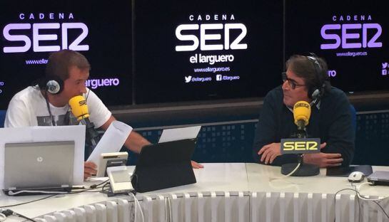 Jorge Pérez charla con Manu Carreño en &#039;El Larguero&#039;