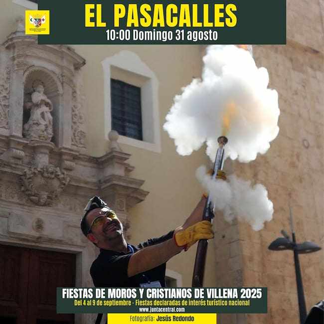 Cartel del pasacalles