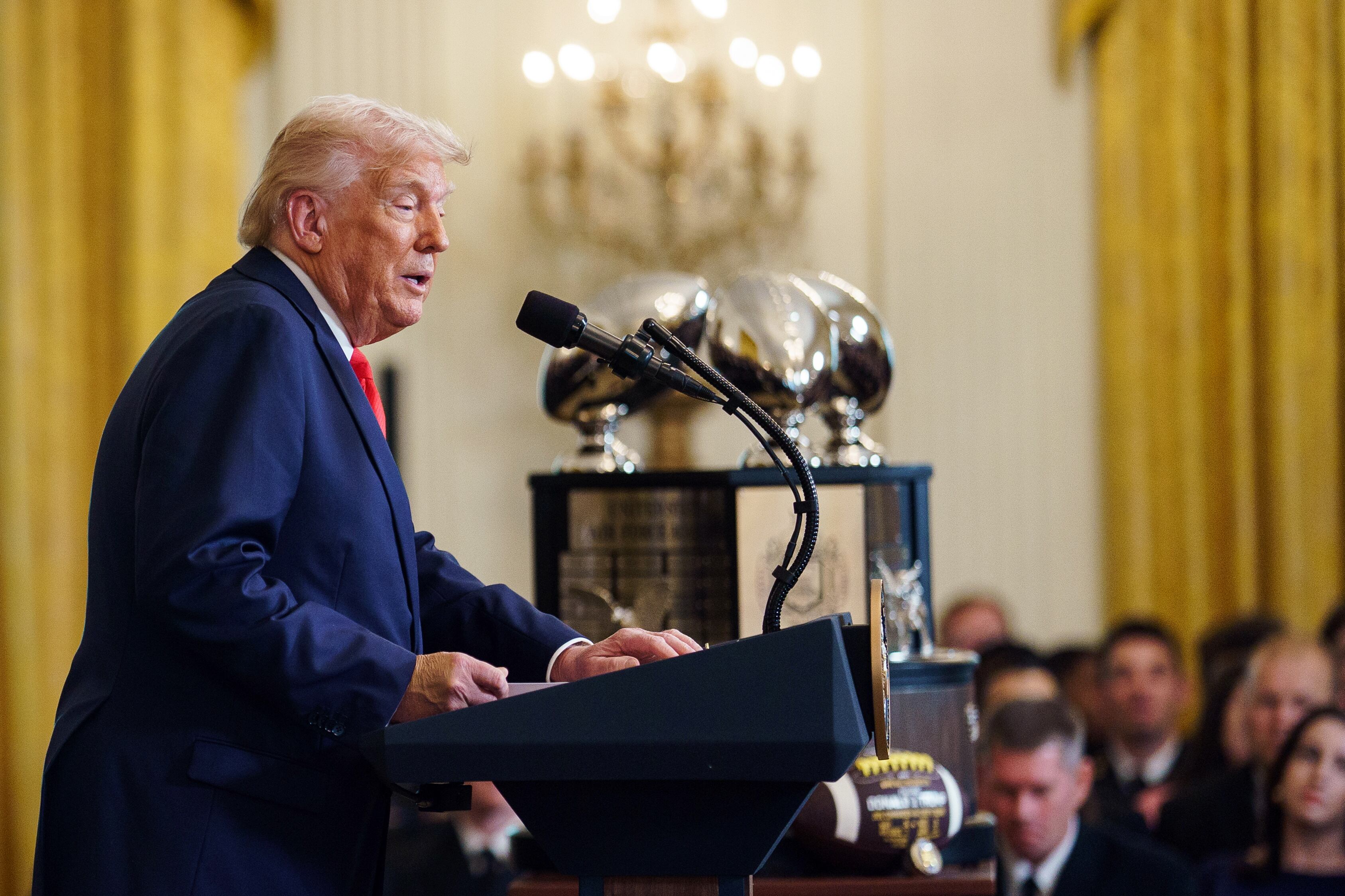 El presidente de Estados Unidos, Donald Trump