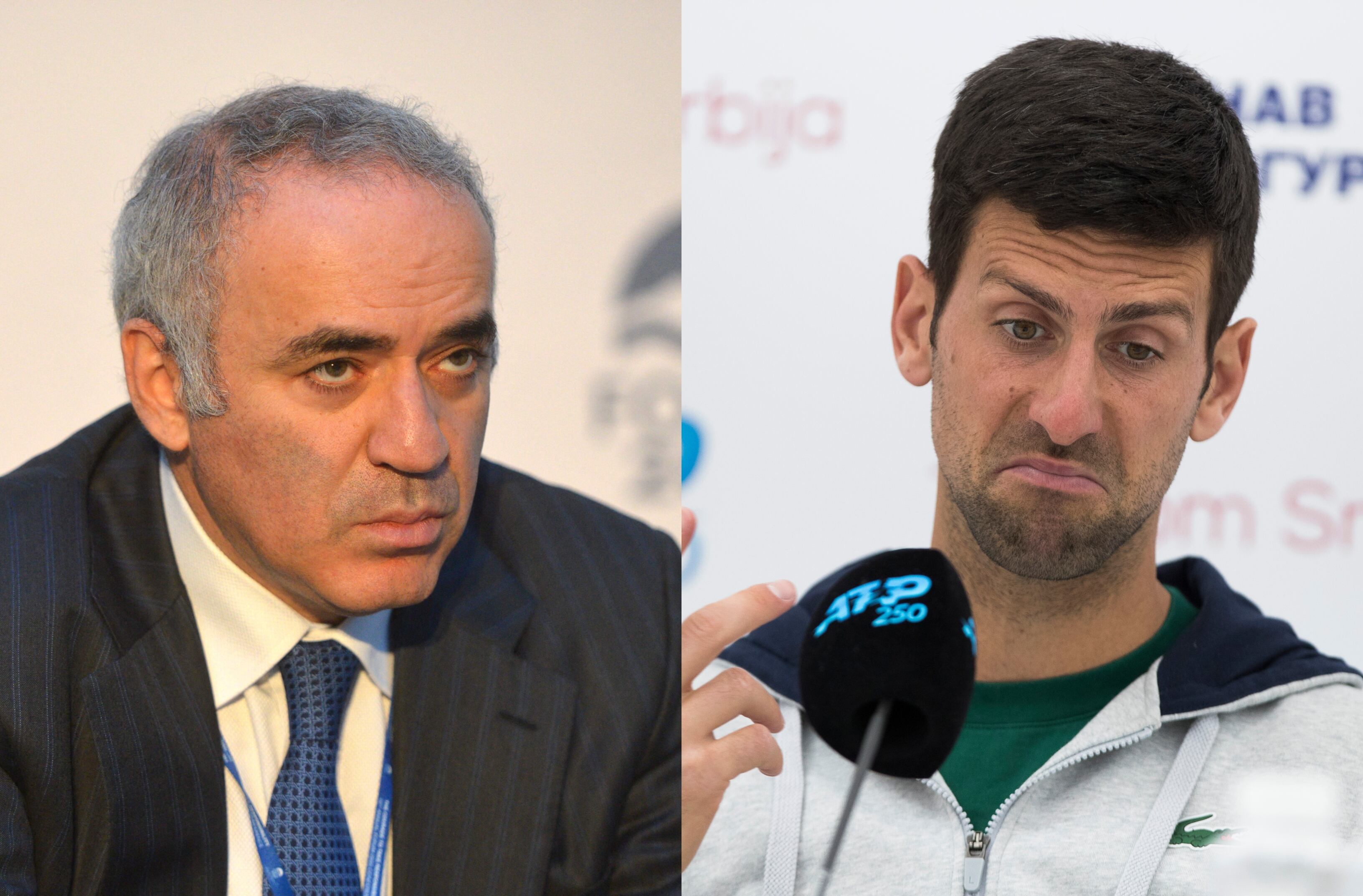 Garri Kaspárov responde al tenista Novak Djokovic