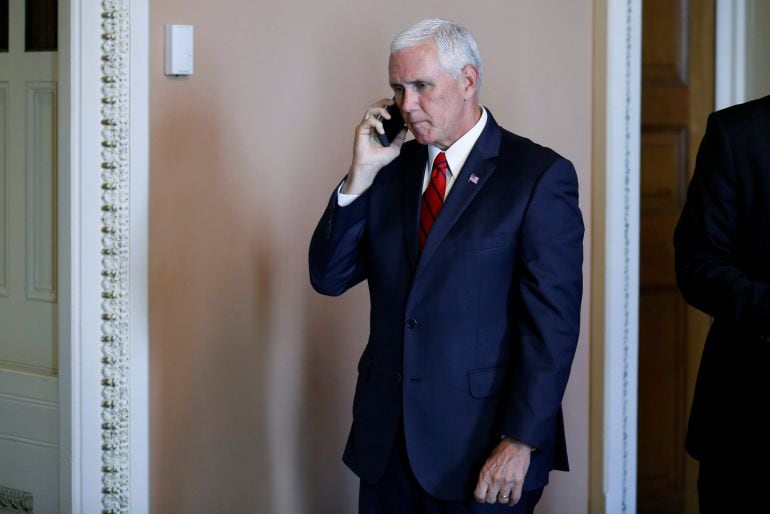 Mike Pence, uno de los principales señalados por la carta del &#039;New York Times&#039; en una fotografía de archivo