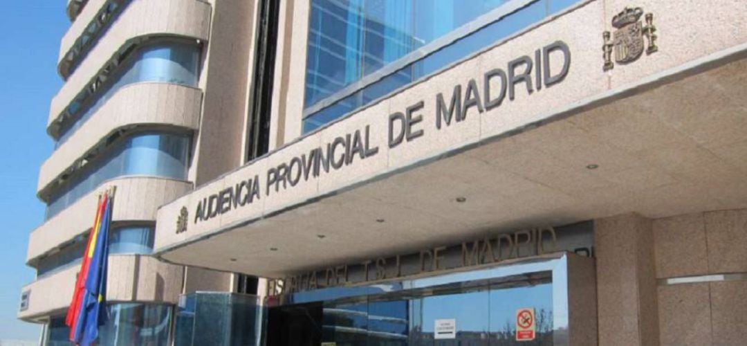 Fachada de la Audiencia Provincial de Madrid