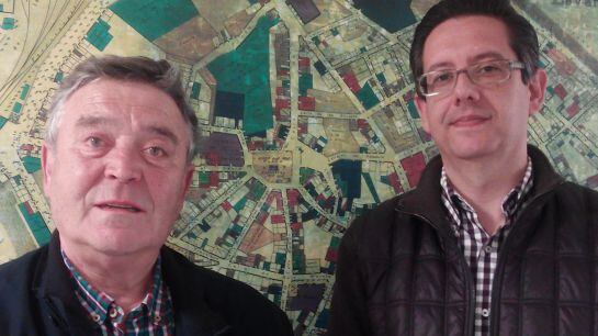 Francisco Gil Ortega, junto a nuestro director, Félix Amaya