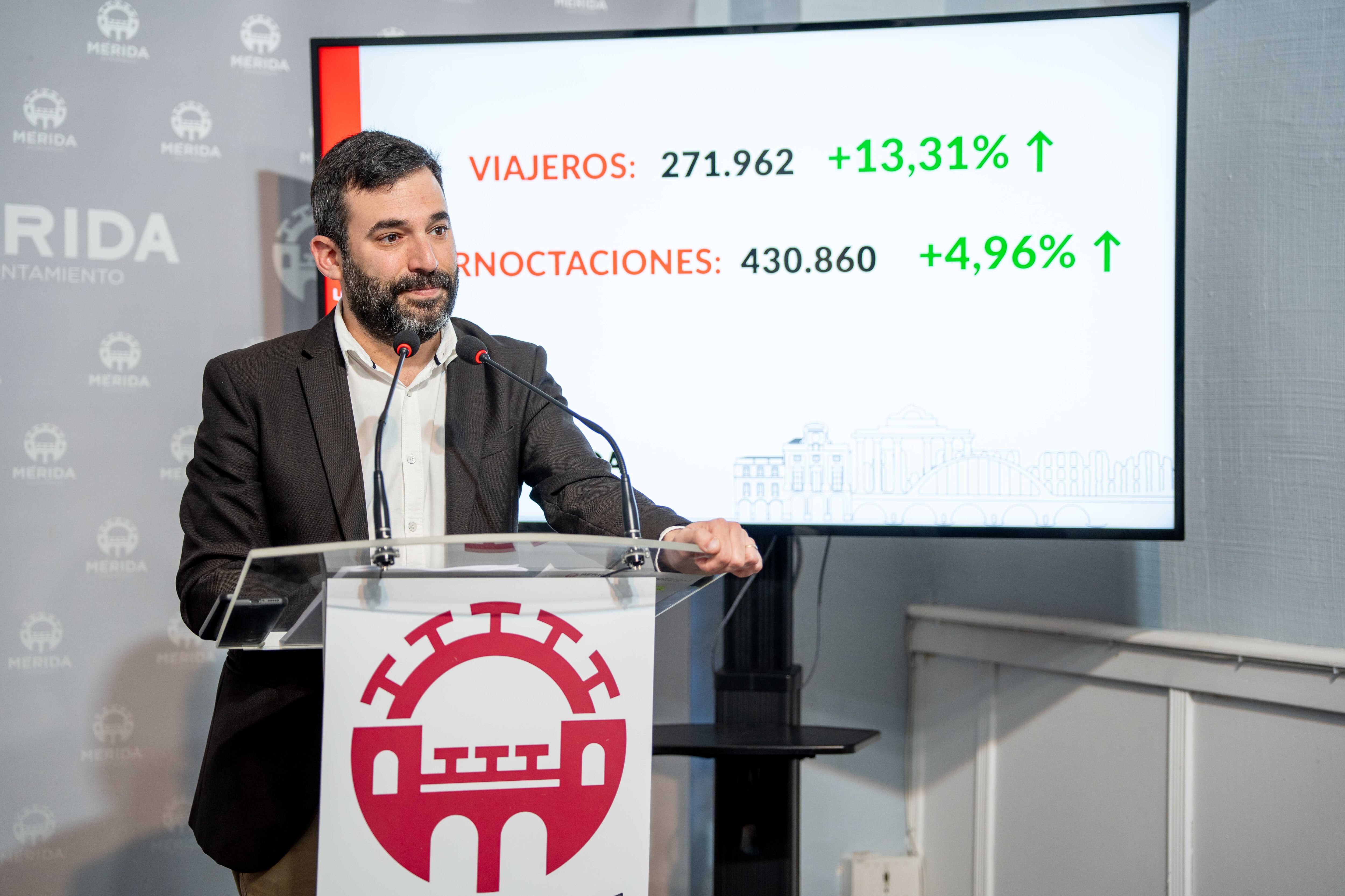 Felipe González, delegado de Turismo del Ayuntamiento de Mérida