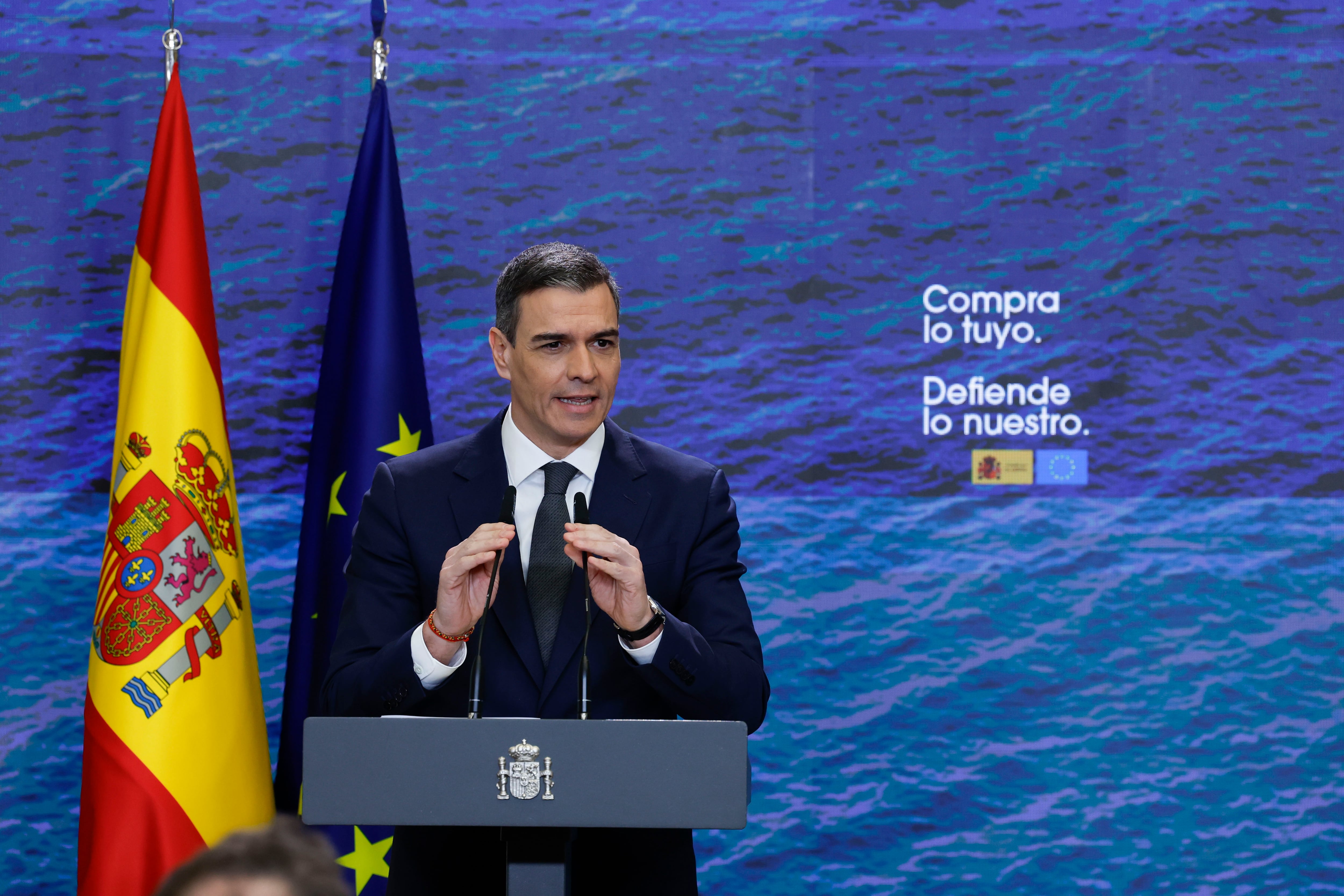 El presidente del gobierno, Pedro Sánchez, ha instado al presidente estadounidense, Donald Trump, a recapacitar y a sentarse en la mesa de negociación con la Unión Europea.