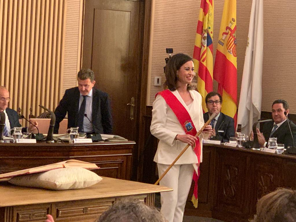 Teresa Ladrero, alcaldesa de Ejea de los Caballeros