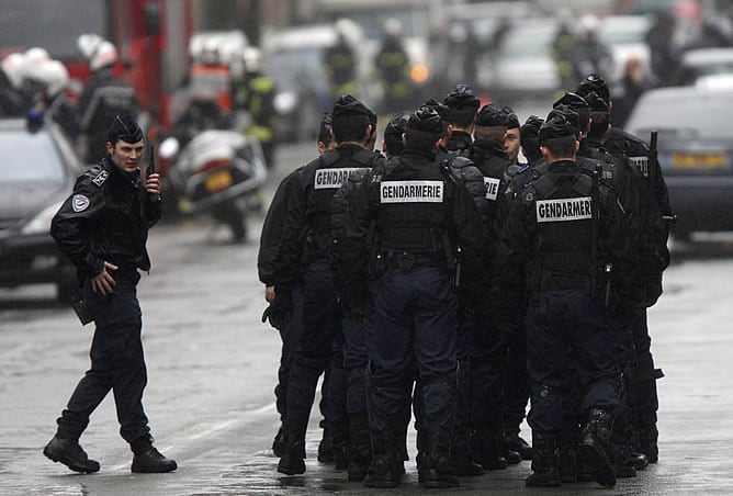 La policía francesa en una imagen de archivo