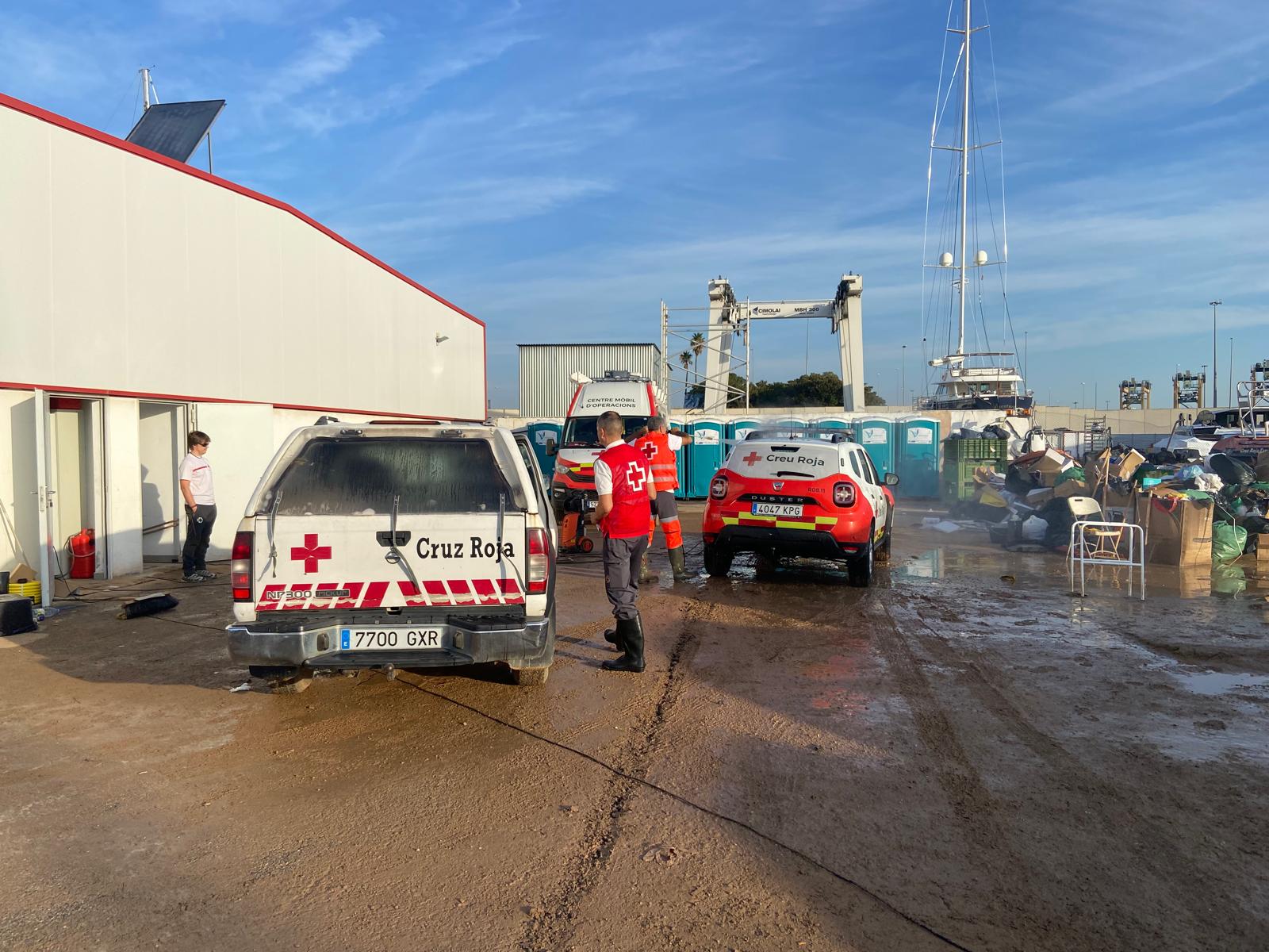 Centro Coordinación Operación Dana Cruz Roja Valencia