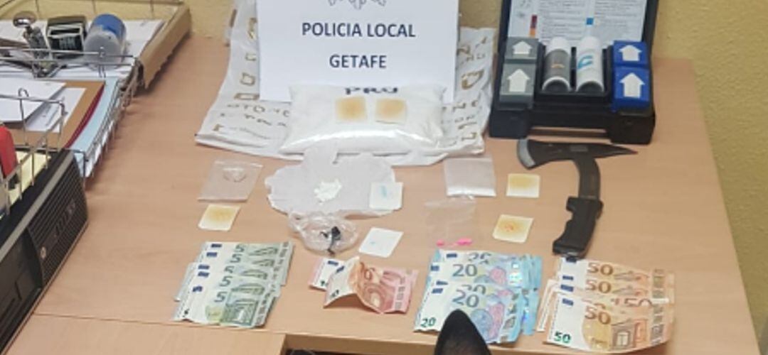 El agente canino que colaboró en la operación