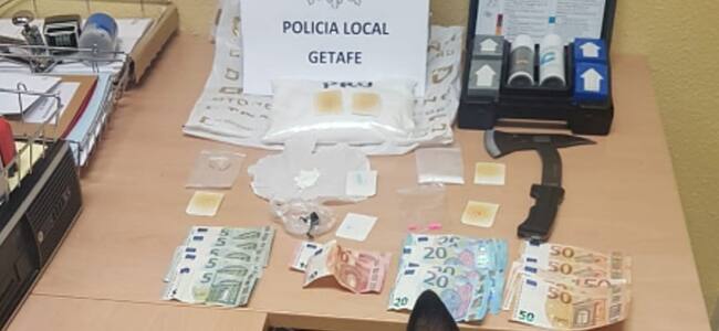 El agente canino que colaboró en la operación