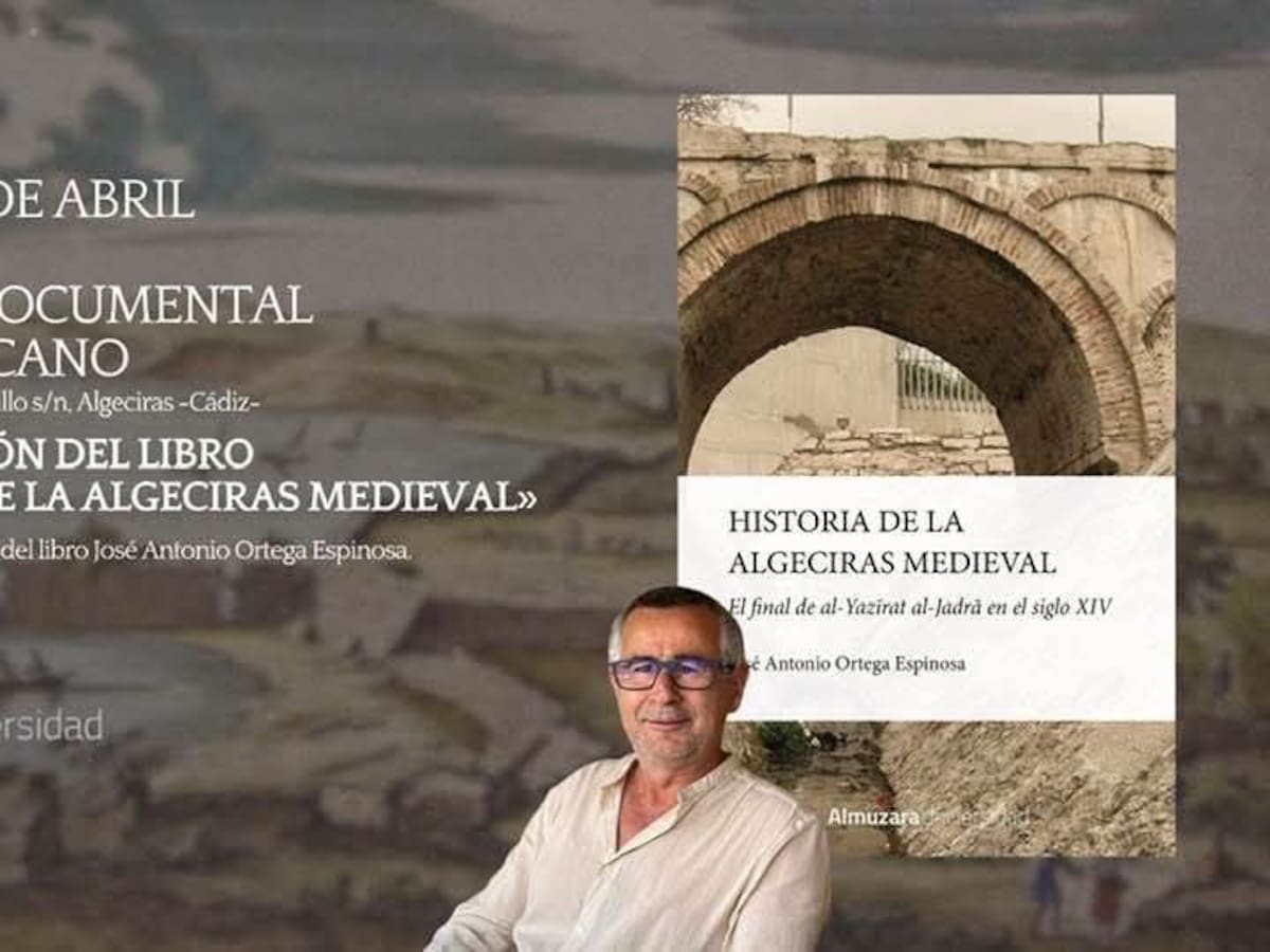 José Antonio Ortega presenta su nuevo libro en Algeciras