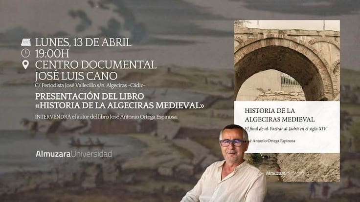 José Antonio Ortega presenta su nuevo libro en Algeciras