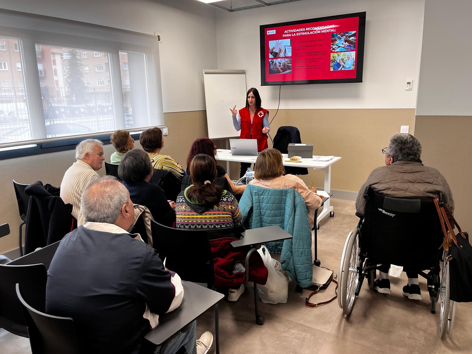 Taller con personas mayores