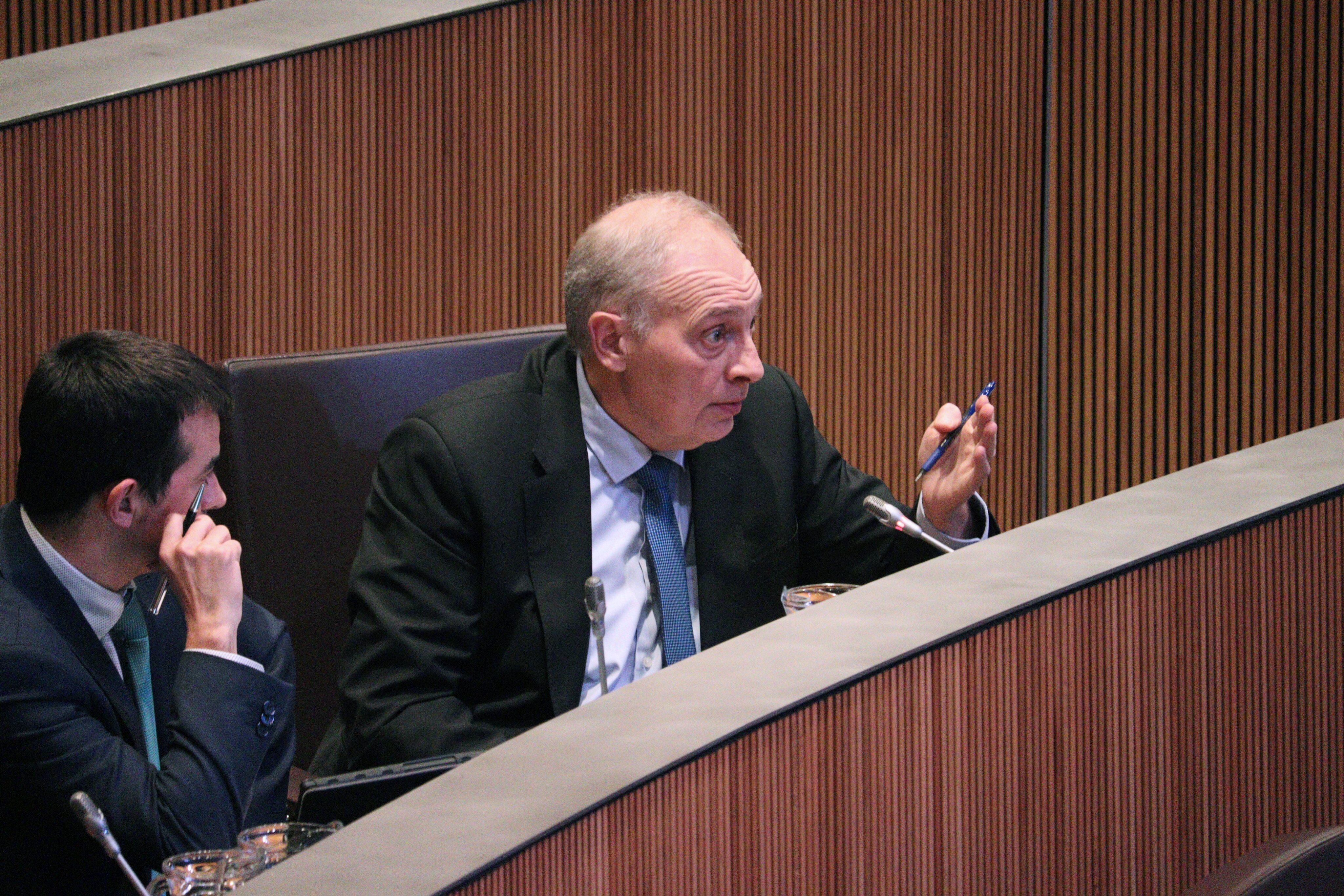 El president del grup parlamentari de Terceravia, Josep Pintat.