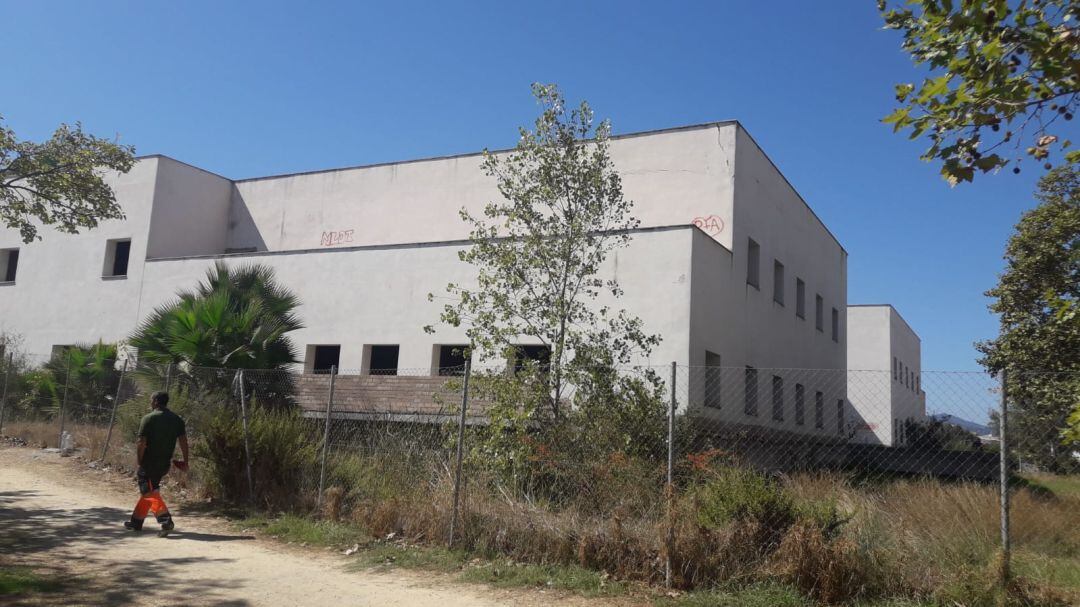 Edificio abandonado.