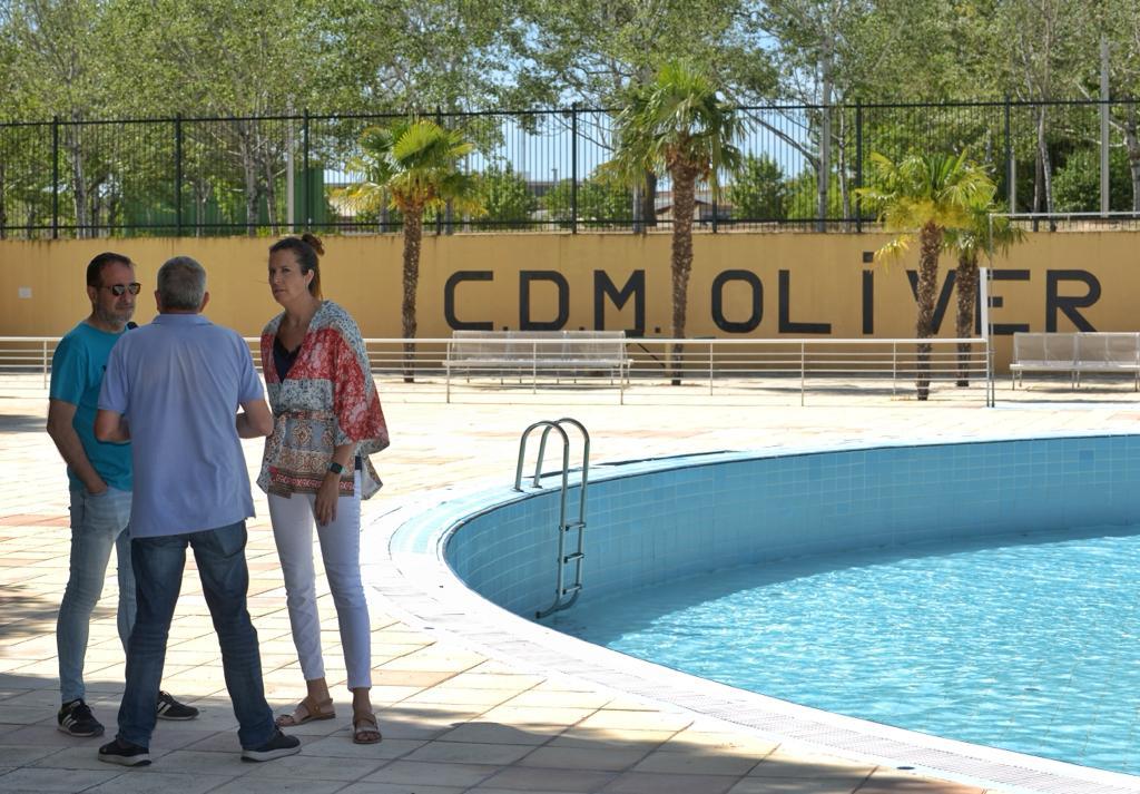 Piscinas de verano del barrio Oliver de Zaragoza