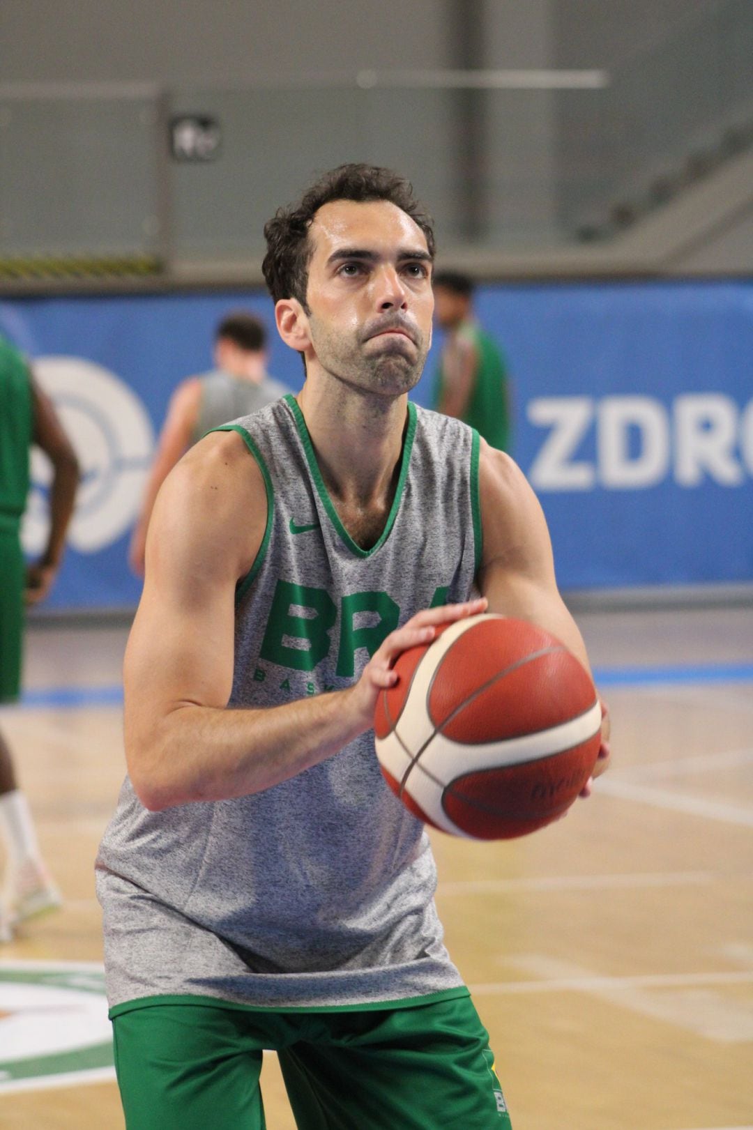 Vítor Benite con su selección