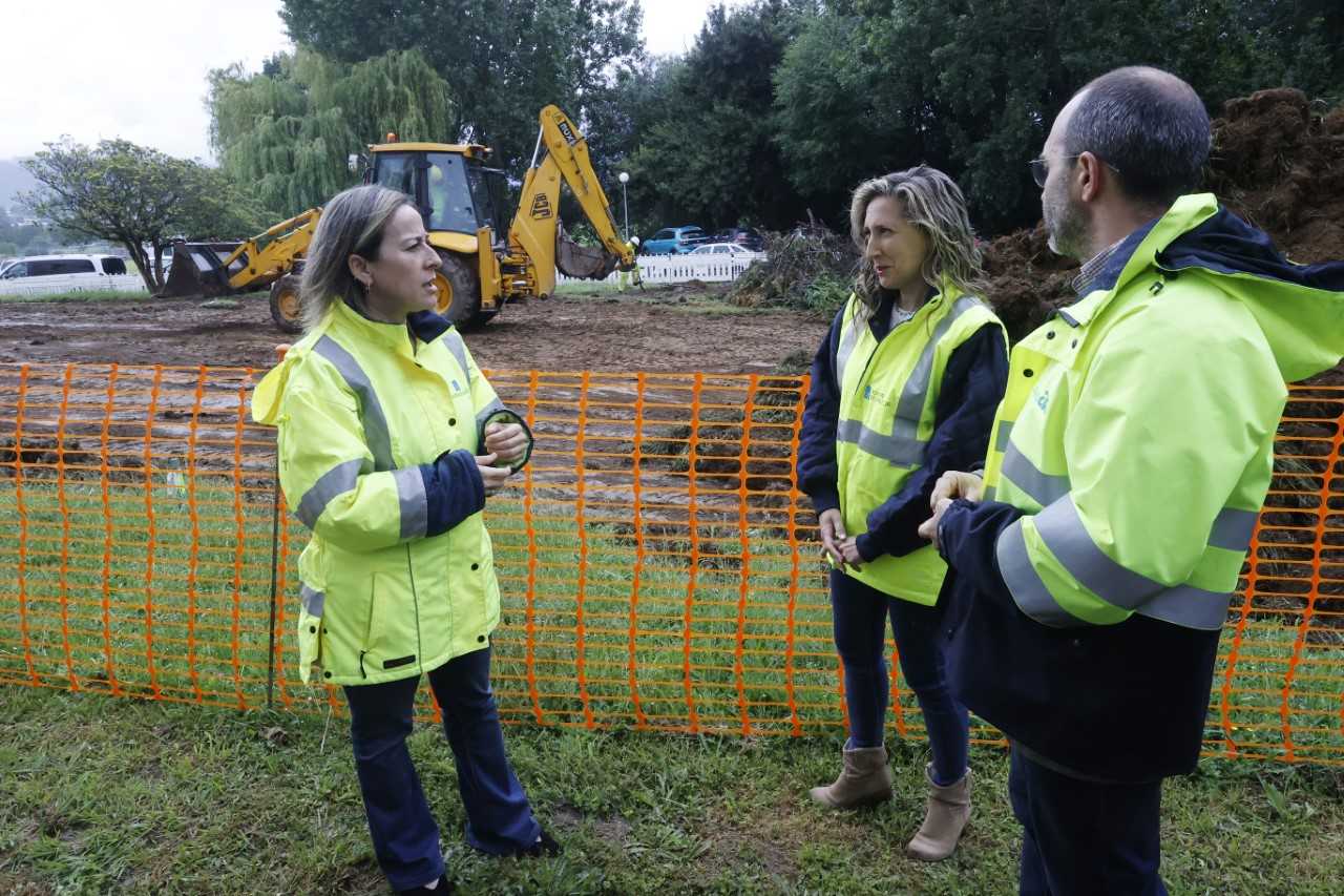 Ethel Vázquez ha visitado este martes el Hospital Naval