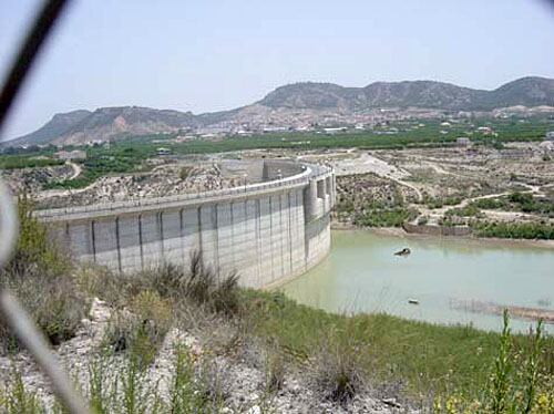 Embalse de Pliego. Archivo