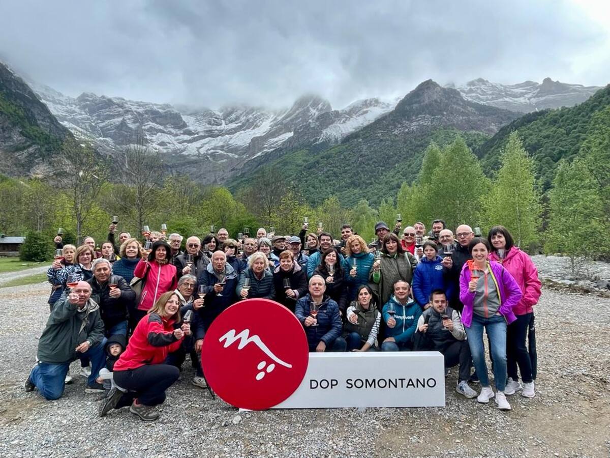 La D.O.P Somontano participa en el brindis por el Día del Vino