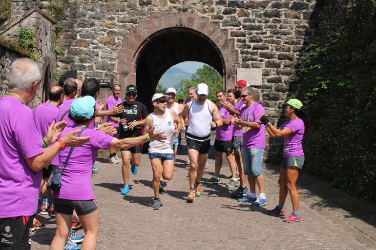 Un instante de la carrera de 2015