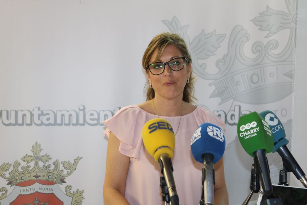 Mari Carmen Martínez ha ofrecido este miércoles su primera rueda de prensa de la legislatura