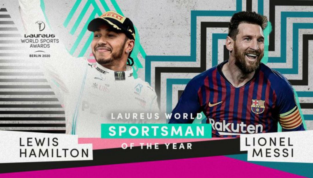 Hamilton y Messi, reconocidos por los premios Laureus