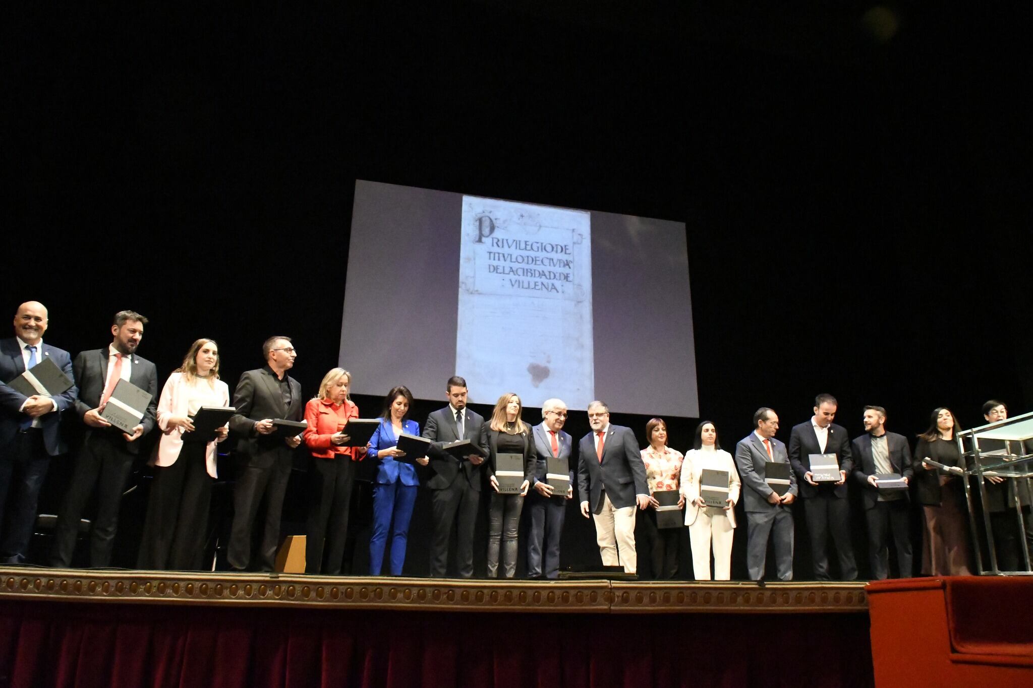 Gala Clausura 5º centenario de Villena como Ciudad
