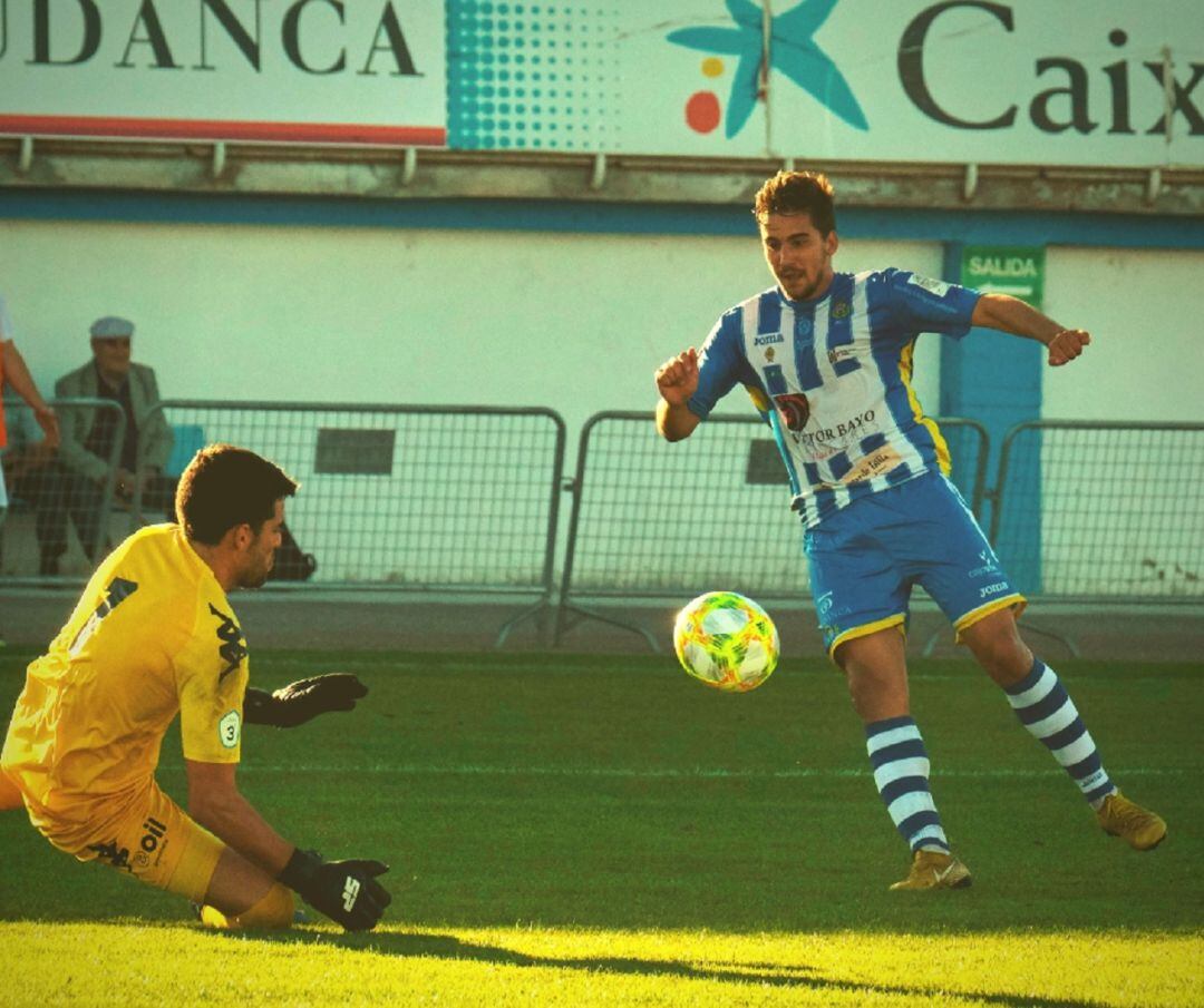 Fran Adeva será la gran amenaza para los tordesillanos como pichichi blanquiazul.