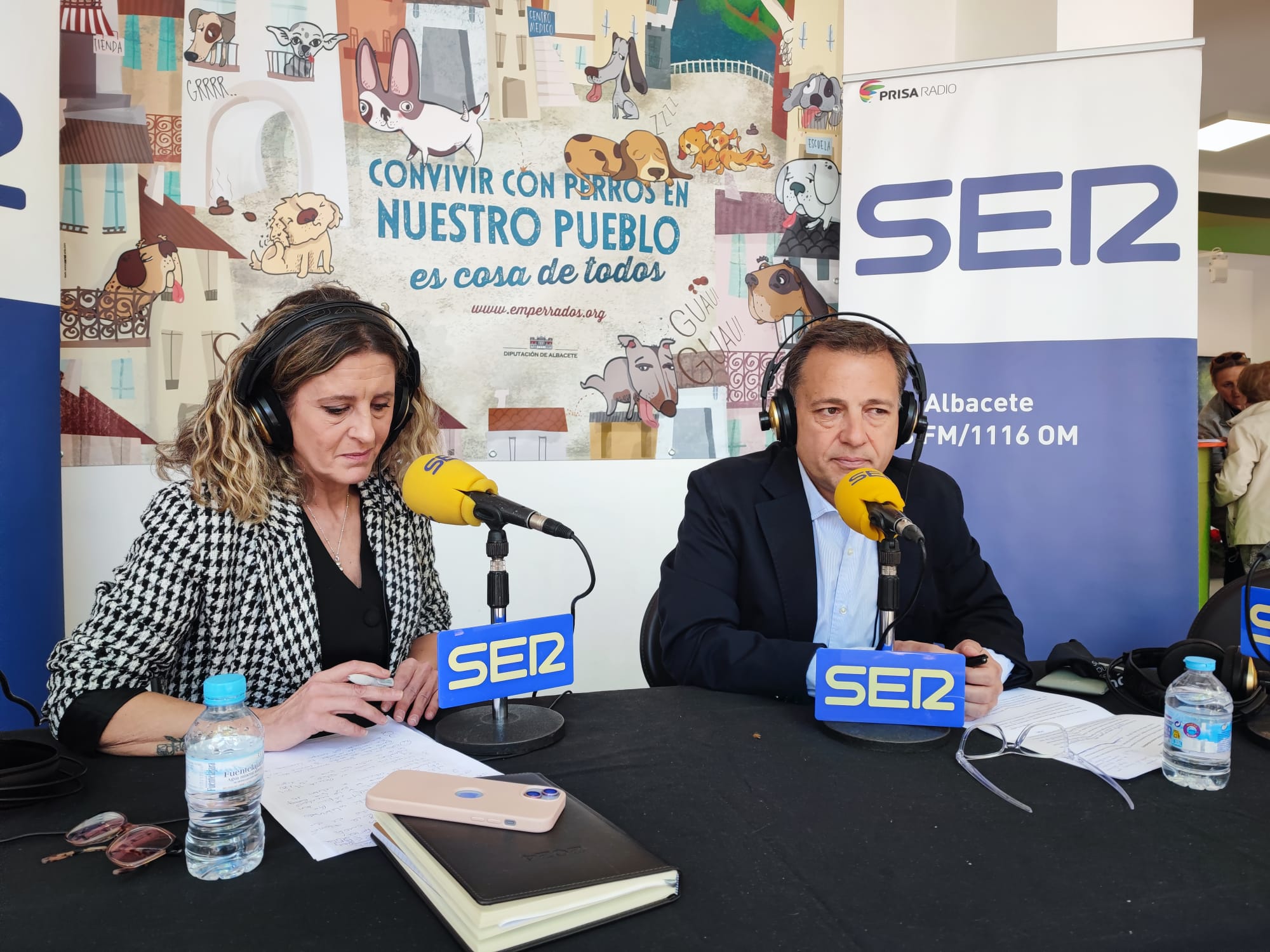 Manuel Serrano, durante su entrevista en Radio Albacete