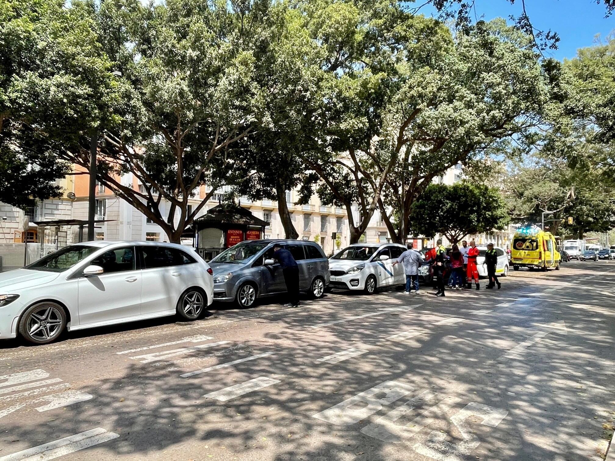 La colisión se ha producido sobre las tres de la tarde