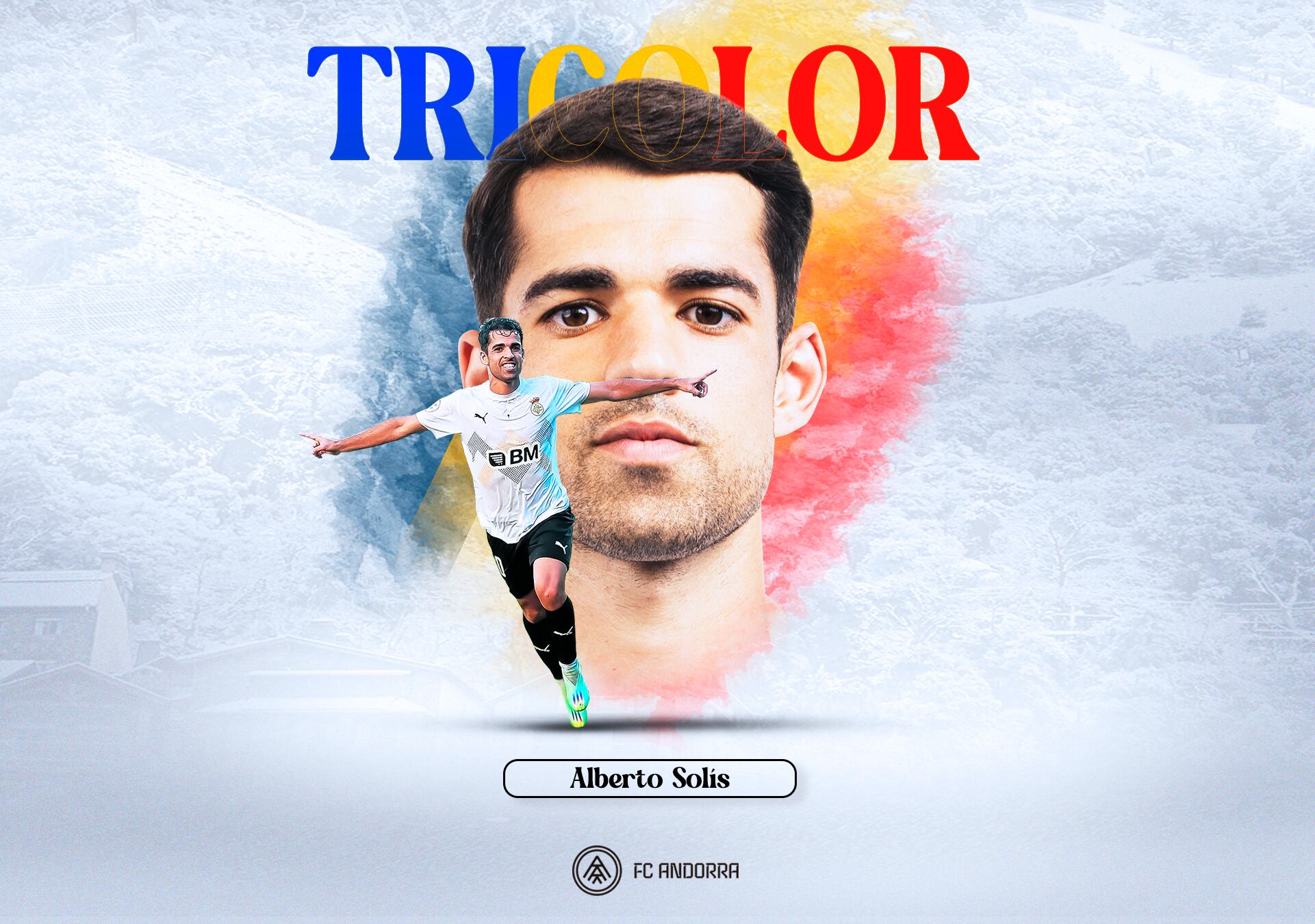 Alberto Solís és el primer reforç del conjunt tricolor