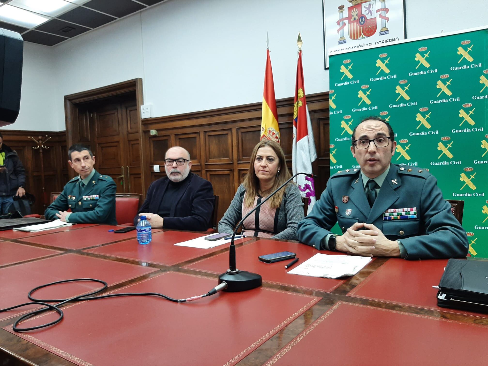 Presentación de la Operación Copperhail en la Subdelegación del Gobierno de Soria.