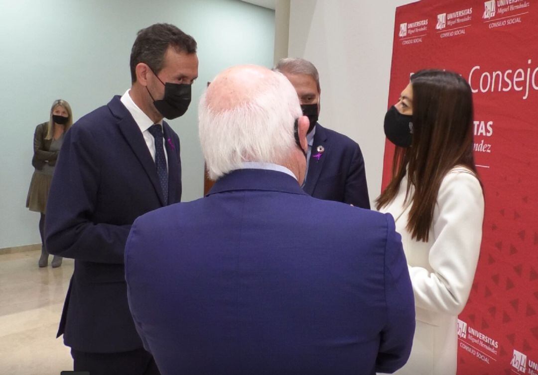 Carolina Pascual y el alcalde de Elche