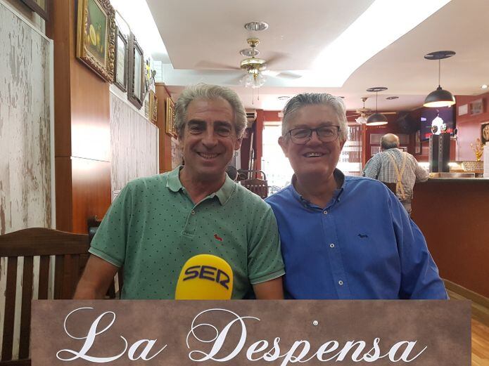 Mundo y Agustín Giner en La Despensa